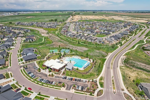 12841 Lake Port St, Longmont, CO 80504 - aerial view of property and surrounding area featuring nearby suburban area