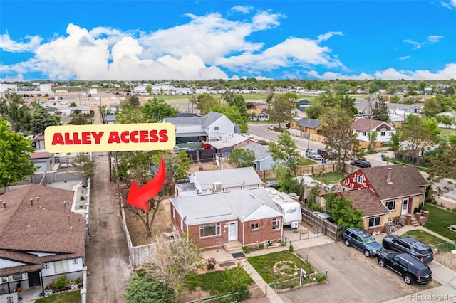 8110 Ivy St, Commerce City, CO 80022 - aerial perspective of suburban area