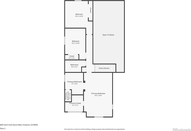 6447 St Vrain Ranch Blvd, Longmont, CO 80504 - room layout