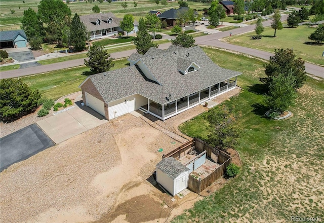 895 Antelope Dr W, Bennett, CO 80102 - aerial view of property and surrounding area