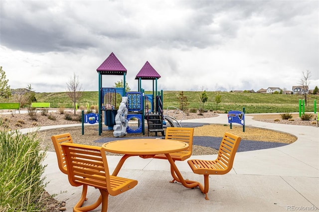 view of community play area
