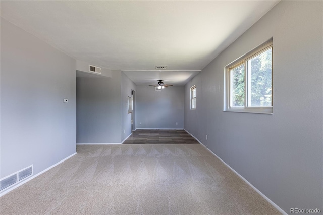1099 Wheeling St, Aurora, CO 80011 - spare room with carpet flooring and a ceiling fan