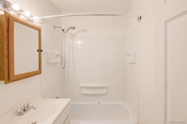 101 Harvard Ln, Buena Vista, CO 81211 - bathroom featuring vanity and bathing tub / shower combination