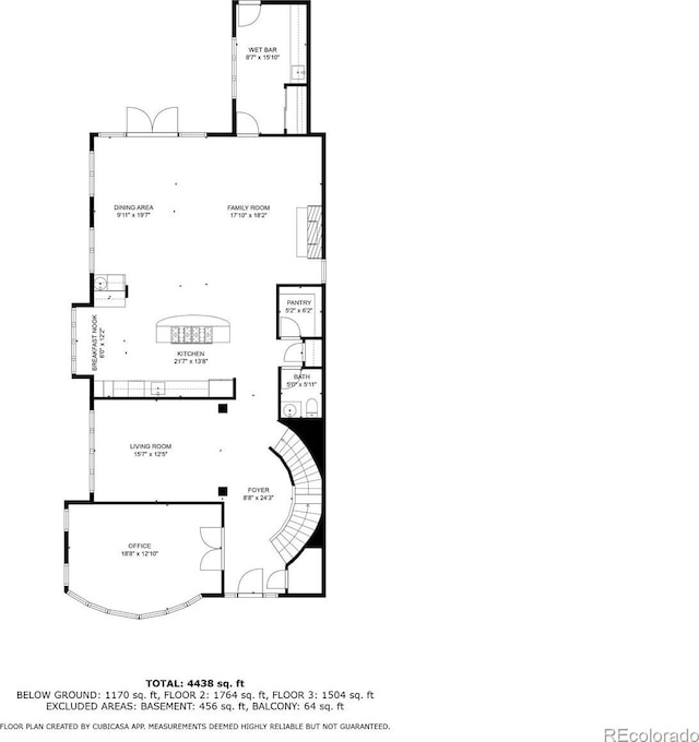 344 Saint Paul St, Denver, CO 80206 - room layout