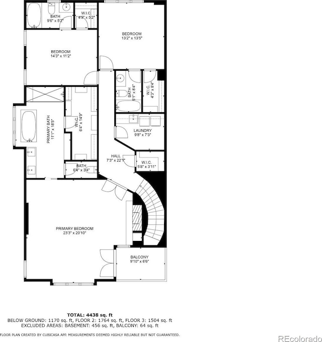 344 Saint Paul St, Denver, CO 80206 - room layout