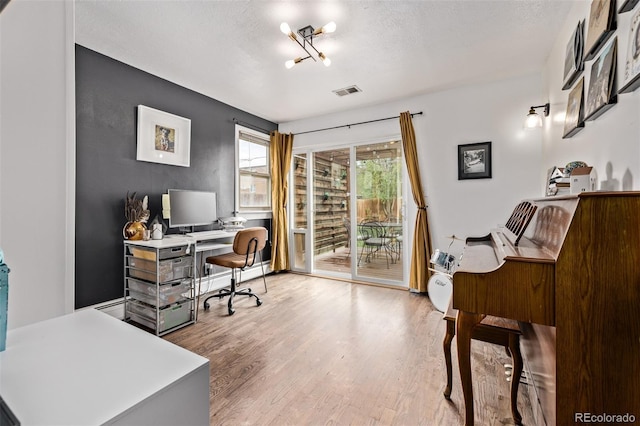 3464 S Downing St, Englewood, CO 80113 - office space with wood finished floors and a textured ceiling