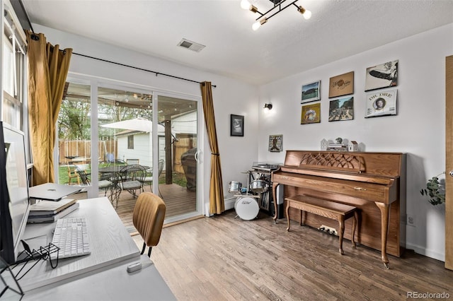 3464 S Downing St, Englewood, CO 80113 - home office with wood finished floors