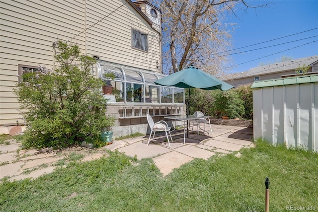 306 E Cannon St, Lafayette, CO 80026 - view of patio