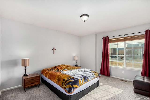 bedroom featuring carpet floors