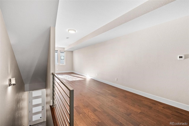 interior space featuring hardwood / wood-style floors