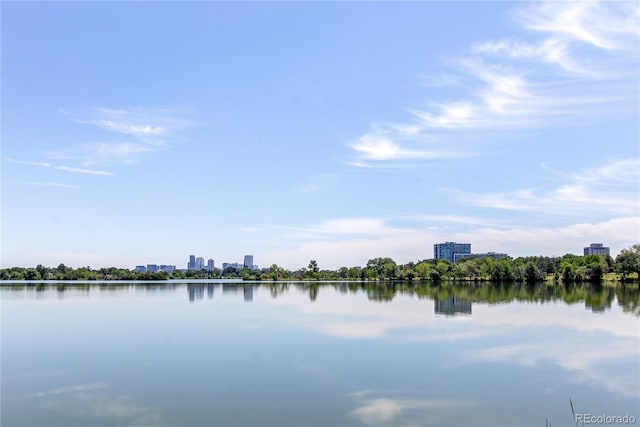 4200 W 17th Ave Unit 411, Denver, CO 80204 - water view with city skyline