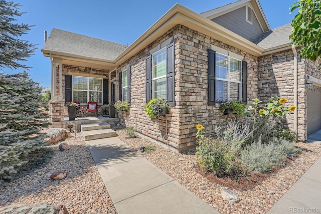 exterior space featuring a porch