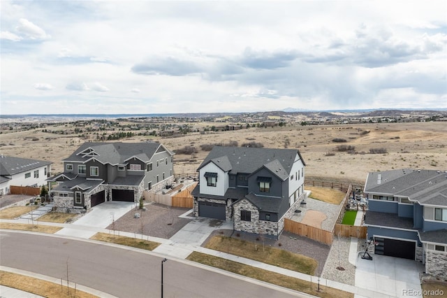 17252 Rose Mallow Ave, Parker, CO 80134 - birds eye view of property featuring a residential view