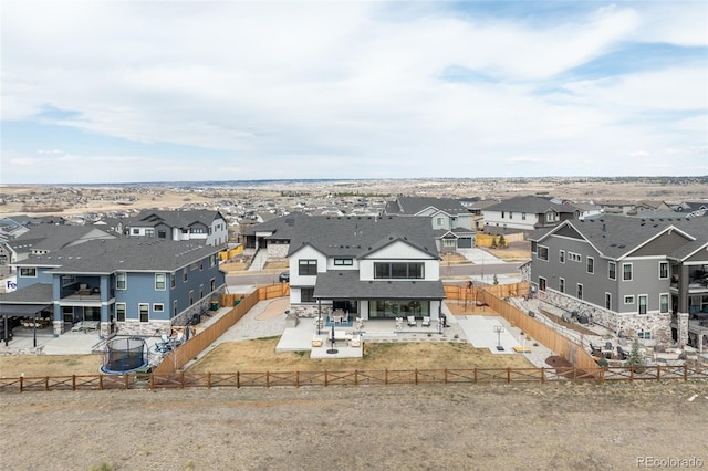 17252 Rose Mallow Ave, Parker, CO 80134 - aerial view with a residential view