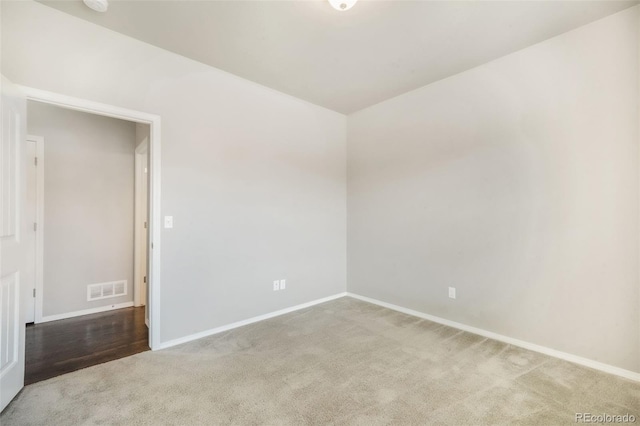 6093 Rowdy Dr, Colorado Springs, CO 80924 - carpeted empty room featuring baseboards and visible vents