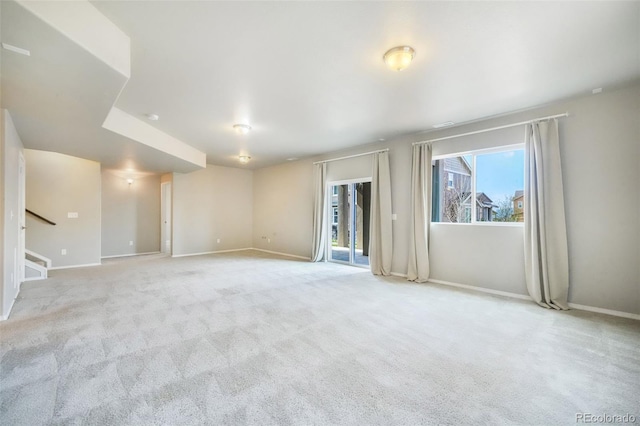 6093 Rowdy Dr, Colorado Springs, CO 80924 - interior space with baseboards and stairs