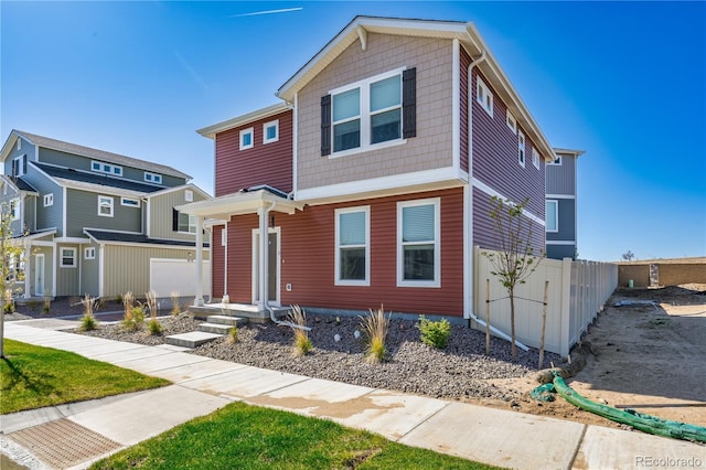 9257 Mayflower Gulch Way, Colorado Springs, CO 80927 - traditional home featuring fence