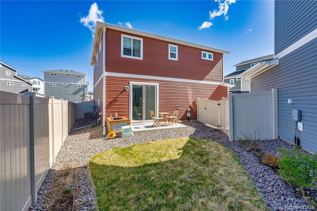 9257 Mayflower Gulch Way, Colorado Springs, CO 80927 - rear view of property featuring a patio and cooling unit