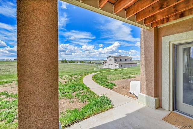 19045 Shiloh Ranch Dr, Colorado Springs, CO 80908 - view of yard featuring fence