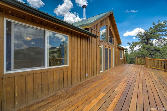 70 Elk Cir, Guffey, CO 80820 - view of deck