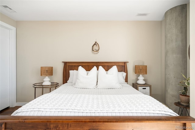 4200 W 17th Ave Unit 611, Denver, CO 80204 - bedroom featuring wood finished floors