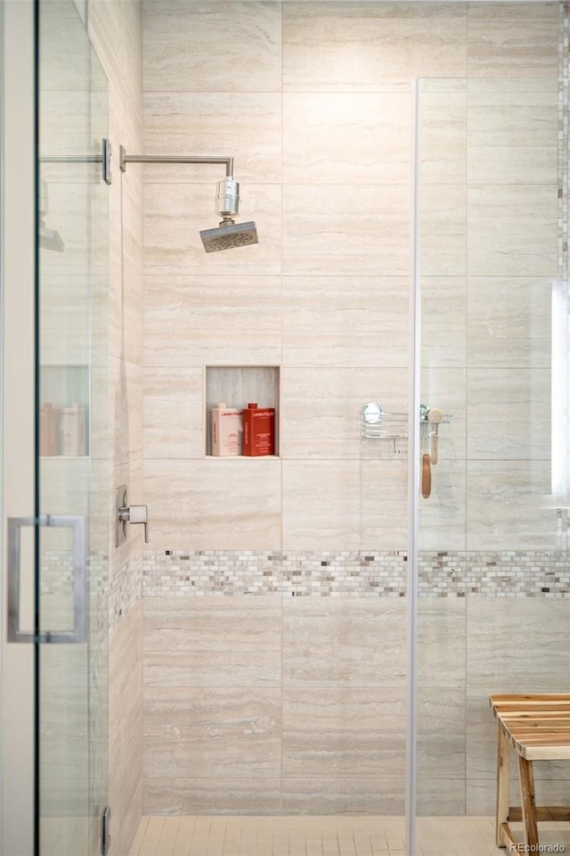 4200 W 17th Ave Unit 611, Denver, CO 80204 - full bathroom featuring a shower stall