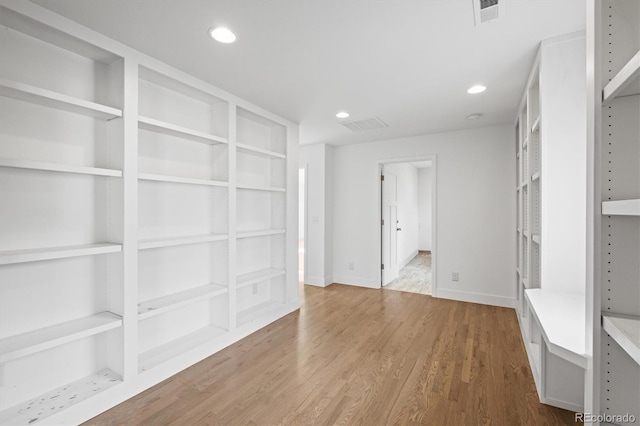 interior space featuring hardwood / wood-style floors