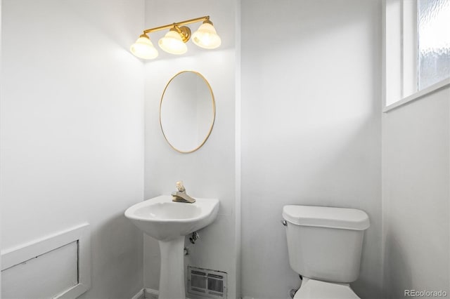 bathroom with toilet