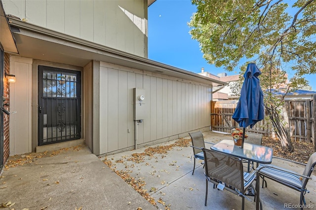 view of patio / terrace