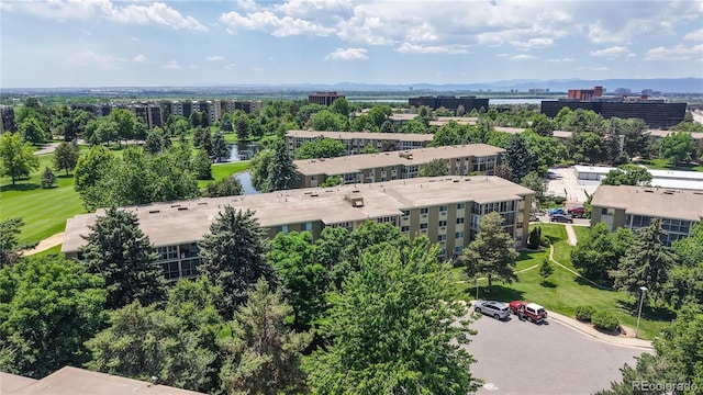 13626 E Bates Ave Unit 302, Aurora, CO 80014 - drone / aerial view of a large body of water and apartment complex