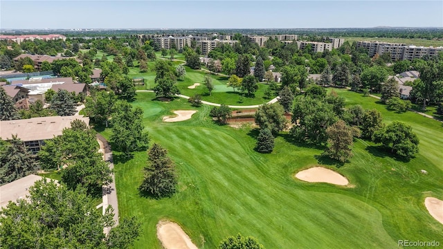 13626 E Bates Ave Unit 302, Aurora, CO 80014 - bird's eye view of a local golf course