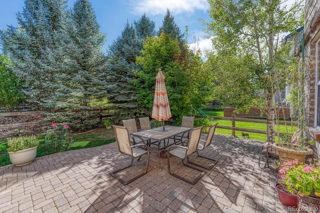 view of patio / terrace