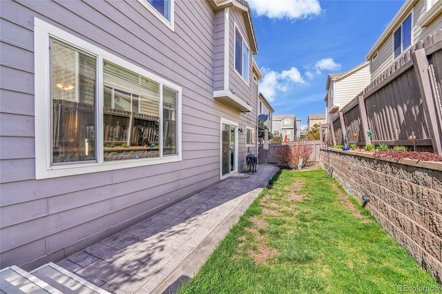 19447 E Bellisario Creek Dr, Parker, CO 80134 - view of yard featuring a patio