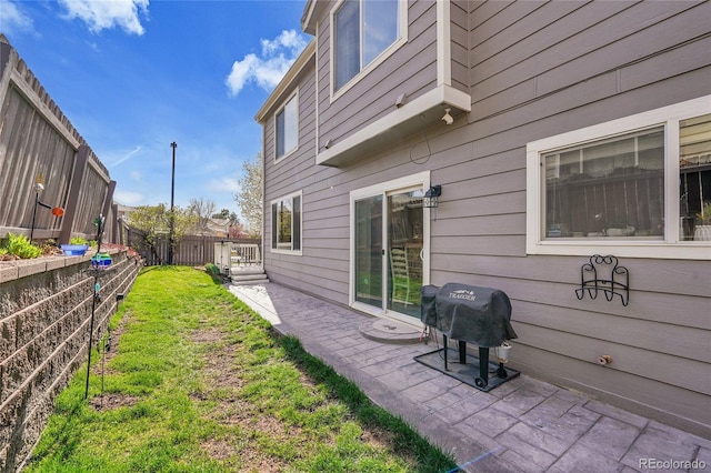 19447 E Bellisario Creek Dr, Parker, CO 80134 - view of yard featuring a patio area