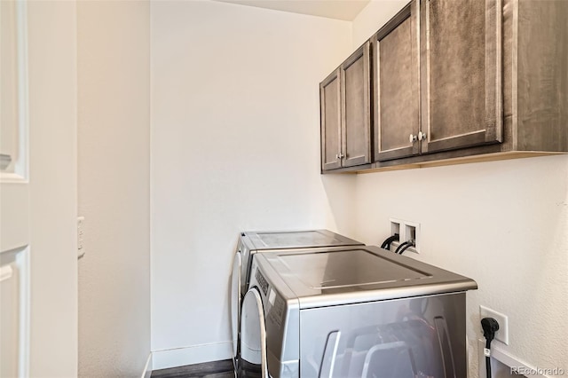 10095 E 59th Ave, Denver, CO 80238 - laundry room with cabinet space and washing machine and clothes dryer