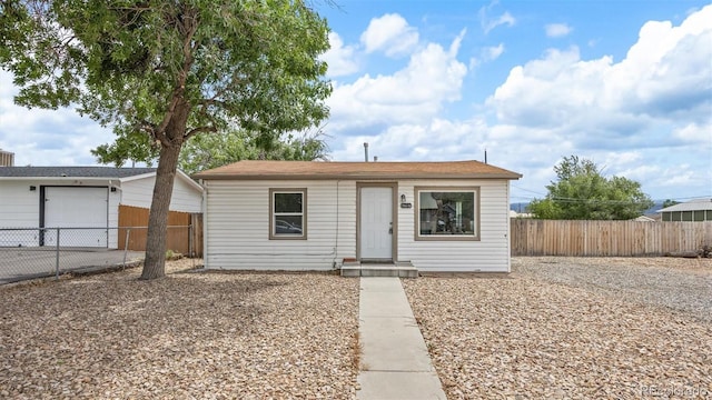 28571/2 Teller Ave, Grand Junction, CO 81501 - view of front of property with a garage