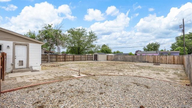 28571/2 Teller Ave, Grand Junction, CO 81501 - fenced backyard featuring a shed