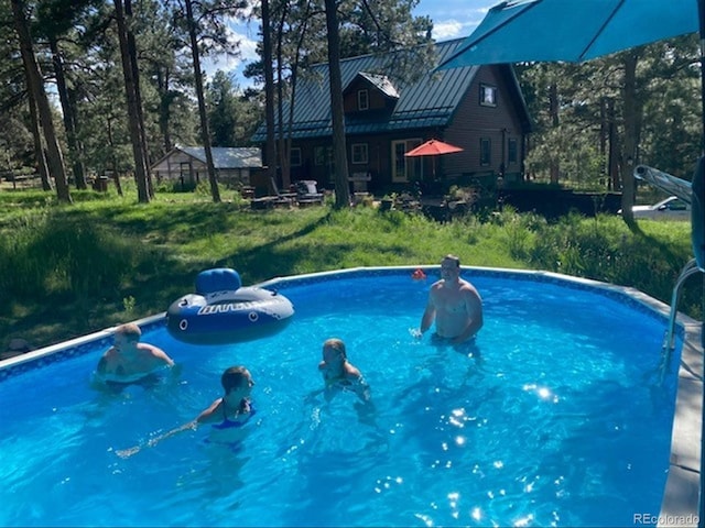 5030 Cedar Way, Elizabeth, CO 80107 - view of swimming pool