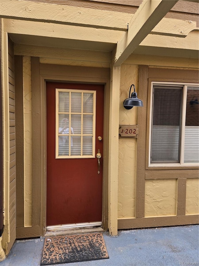 view of property entrance