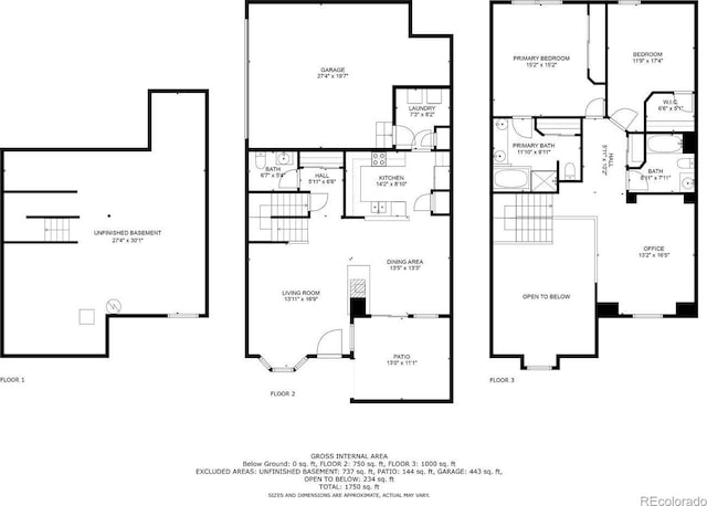 8943 Tappy Toorie Cir, Highlands Ranch, CO 80129 - home floor plan