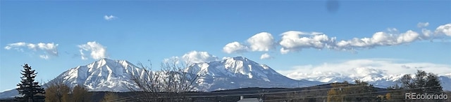 view of mountain view