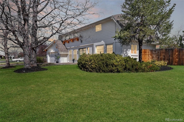 5467 W Hinsdale Pl, Littleton, CO 80128 - back of property with a garage