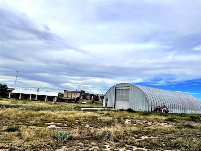 view of outdoor structure