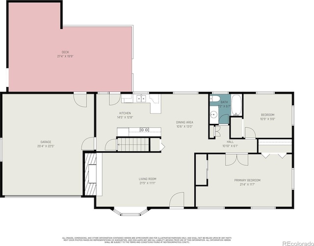 8269 Zephyr St, Arvada, CO 80005 - property floor plan