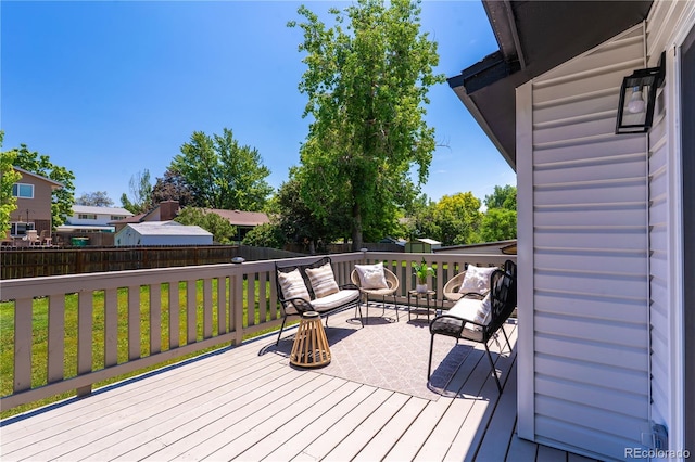 9410 Perry St, Westminster, CO 80031 - view of wooden deck