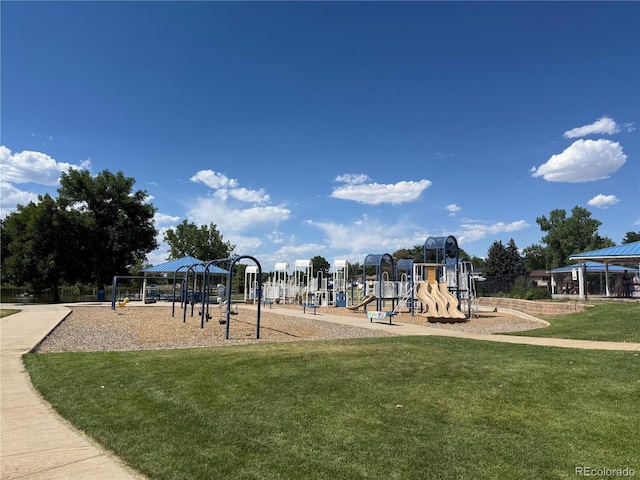 9410 Perry St, Westminster, CO 80031 - communal playground featuring a lawn