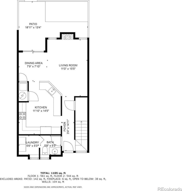 9110 Gale Blvd Unit 3, Thornton, CO 80260 - home floor plan
