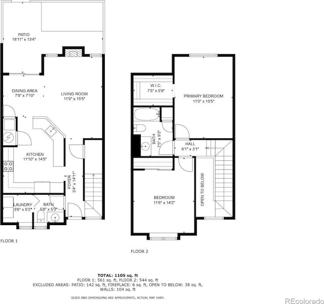 9110 Gale Blvd Unit 3, Thornton, CO 80260 - floor plan / room layout