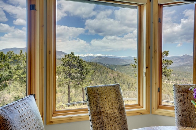 1007 Nob Hill Rd, Evergreen, CO 80439 - view of mountain background