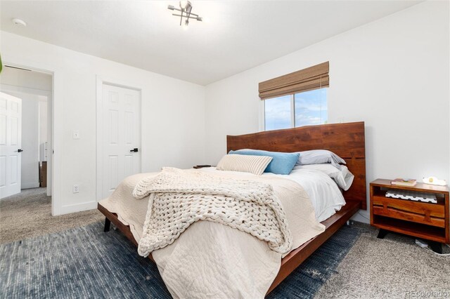 4800 S Tabor St, Morrison, CO 80465 - bedroom with carpet flooring and baseboards